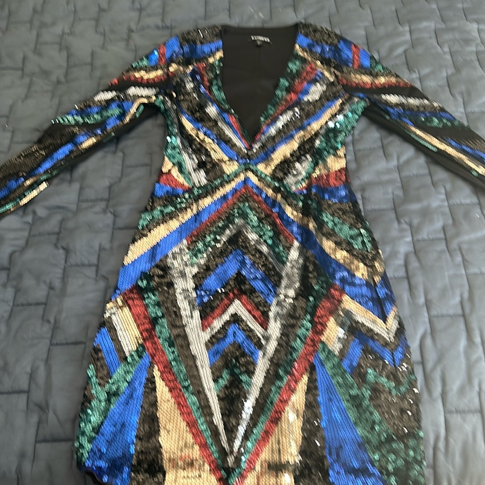 Sequins dress from Express XS